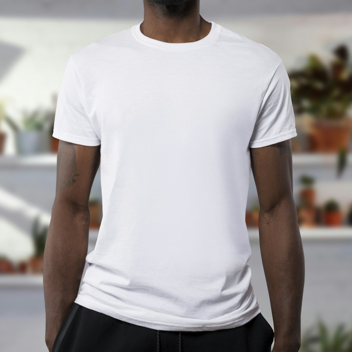 Sf5You Men's Classic Crew Neck T-Shirt — Soft Cotton Everyday Tee